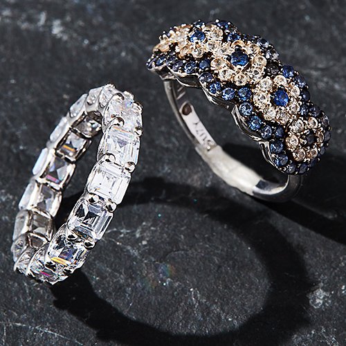 Suzy Levian rings, suzy levian engagement ring, suzy levian ring sizer, ring sizes, diamond ring, CZ ring, sterling silver ring