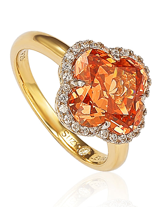 suzy levian jewlry, suzy levian citrine, citrine, citrine ring, birthstone, november