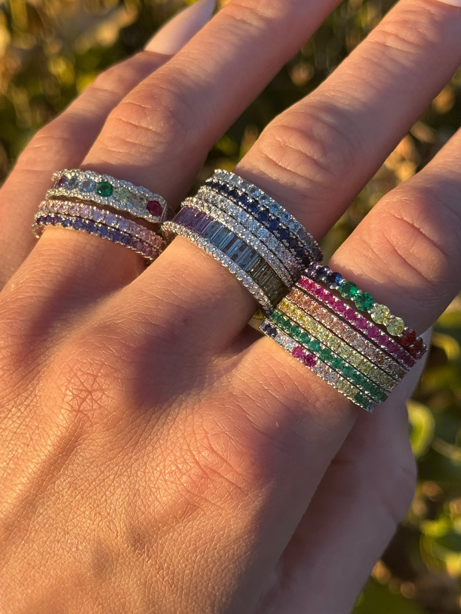 A Symphony of Color: The Magic of Rainbow Jewelry