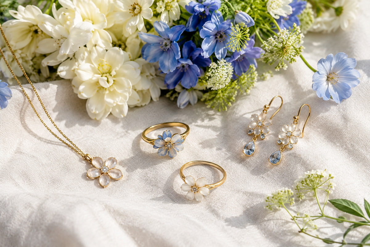 Flower Jewelry Meaning: A Modern Guide to Wearing Botanical Motifs - Suzy Levian editorial lifestyle cover