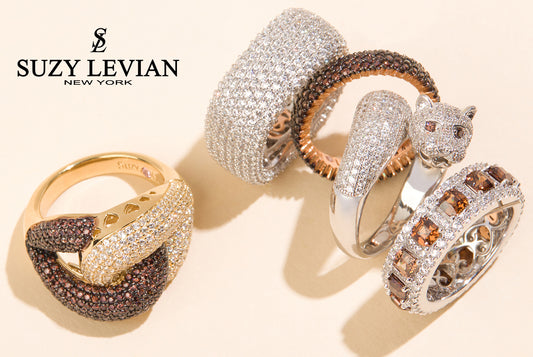 Suzy Levian Secret Diamond Suzy Levian eternity rings