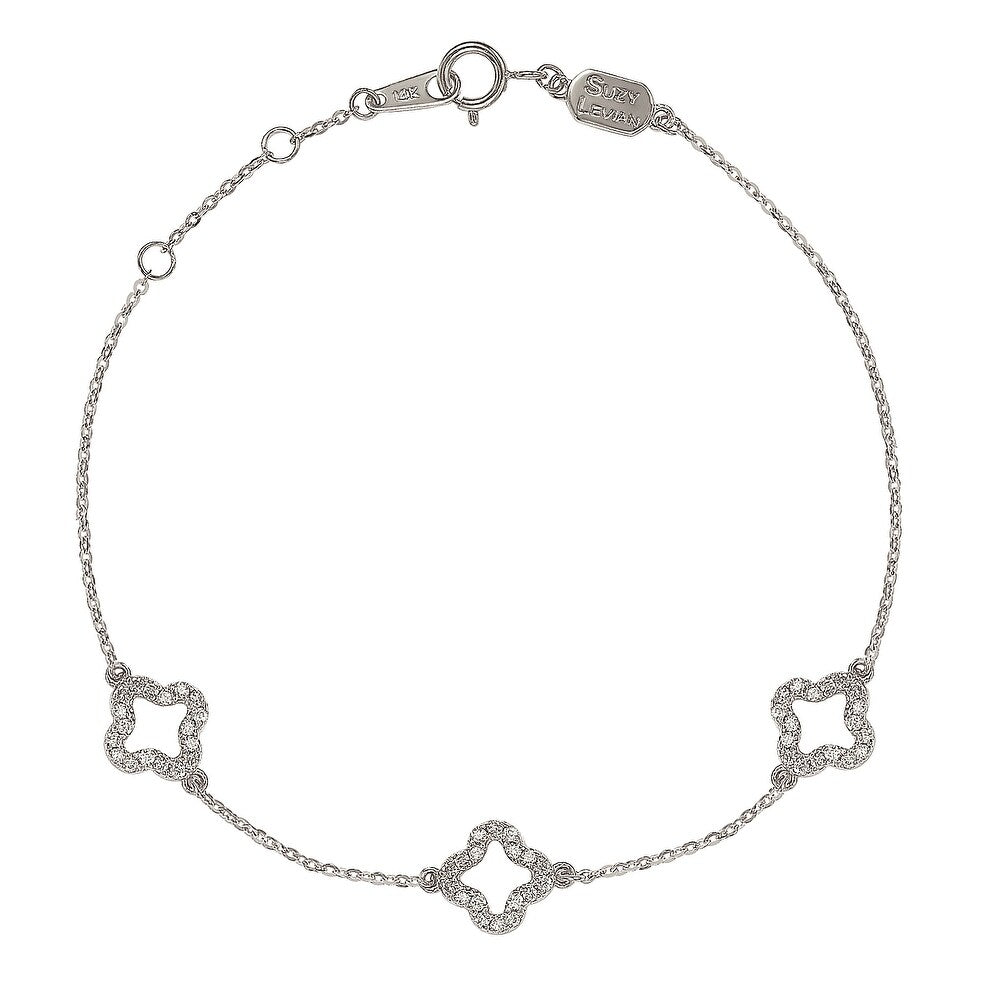 Clover' Diamond Bracelet, 卡地亞, 'Clover' 鑽石 手鏈, Important Jewels, 2022