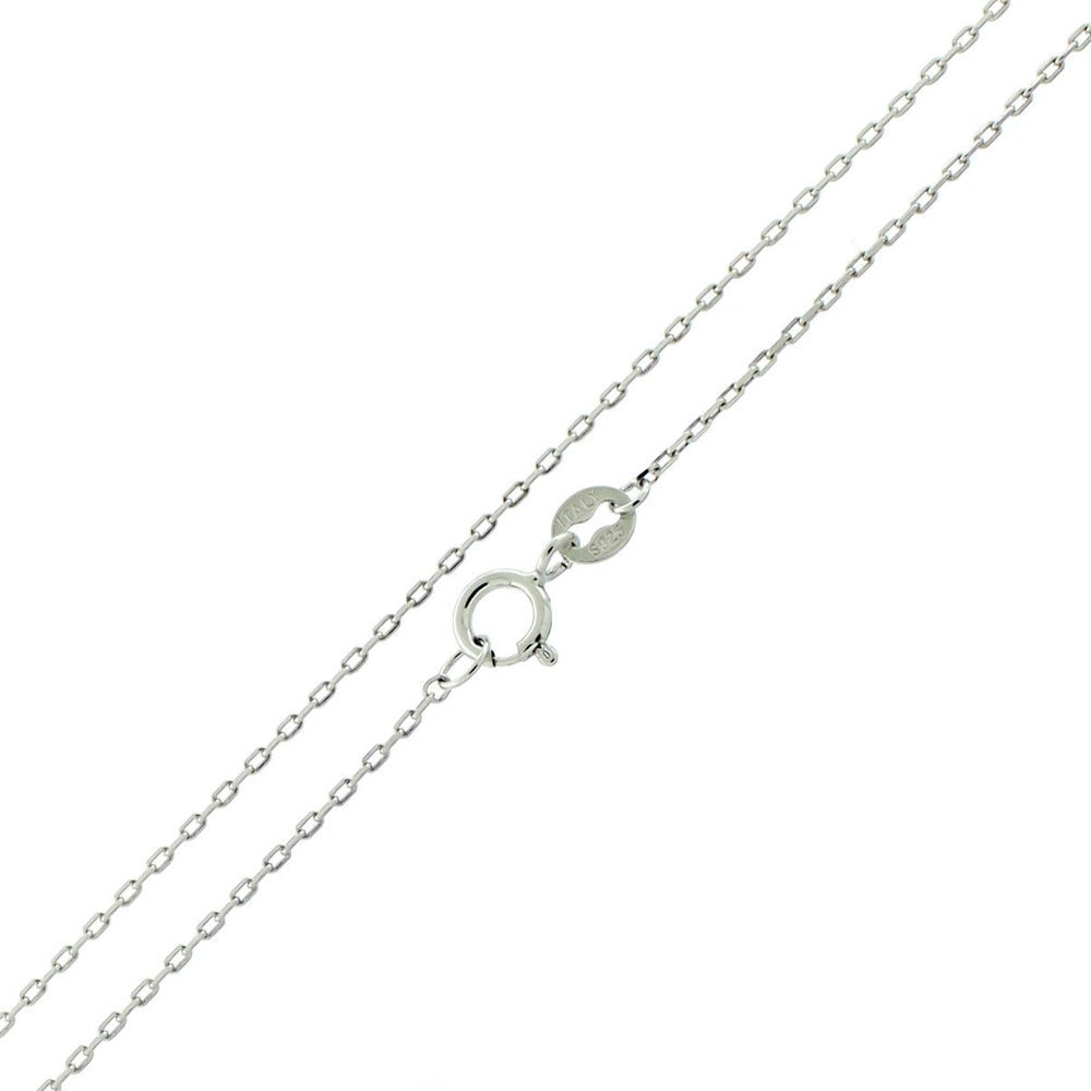 Suzy Levian Sterling Silver Cubic Zirconia Circle Journey Necklace