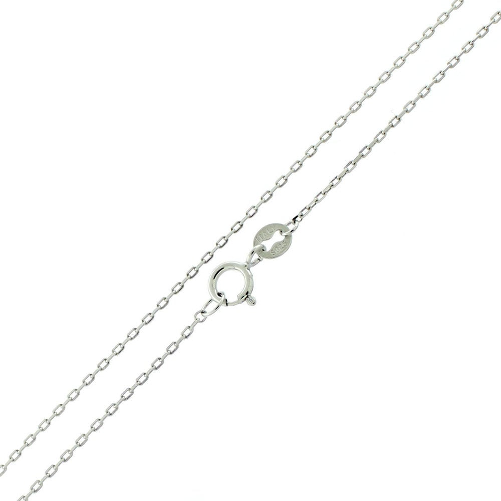 Suzy Levian Sterling Silver Sapphire and Diamond Accent Pave Tear Drop Pendant