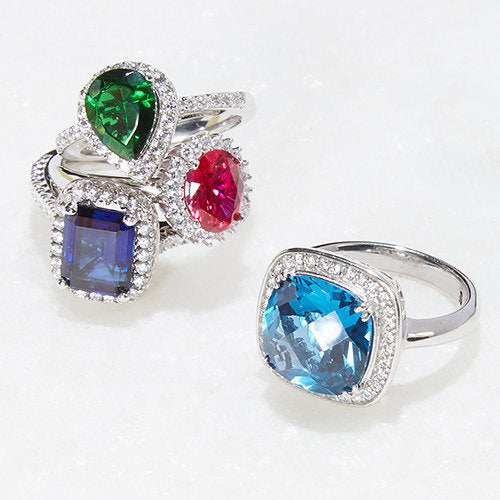 suzy levian engagement , suzy levian engagement ring, amethyst, aquamarine, emerald, suzy levian gemstone ring, suzy levian gemstone, engagement ring, ruby, emerald, sapphire, opal, 