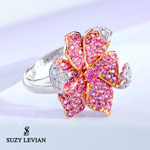 Suzy Levian Jewelry Suzy Levian Pink Ring