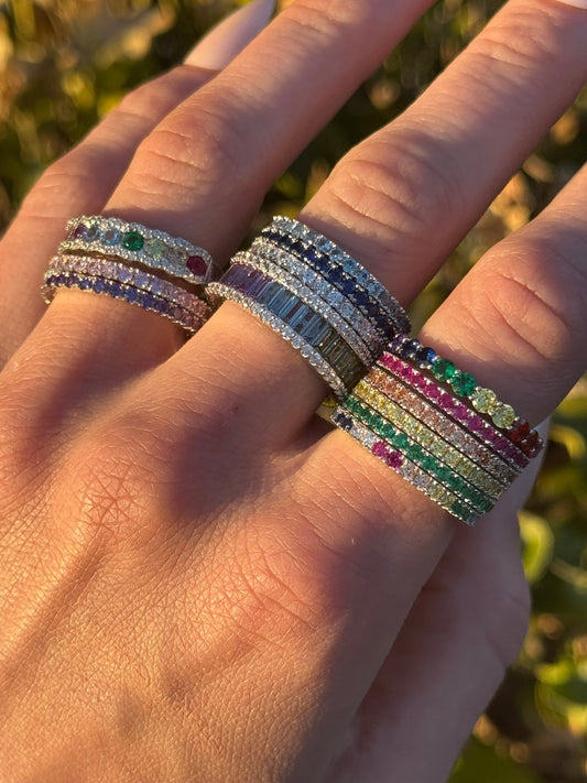 A Symphony of Color: The Magic of Rainbow Jewelry