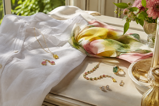Summer Gemstone Colors: How to Choose the Shade That Feels Like You - Suzy Levian editorial lifestyle cover
