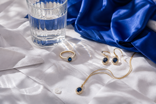 Sapphire Jewelry for Summer: Five Ways to Wear Deep Blue - Suzy Levian editorial lifestyle cover