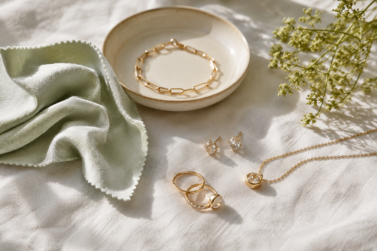 Late-Summer Jewelry Care: A Simple Routine for Lasting Sparkle - Suzy Levian editorial lifestyle cover