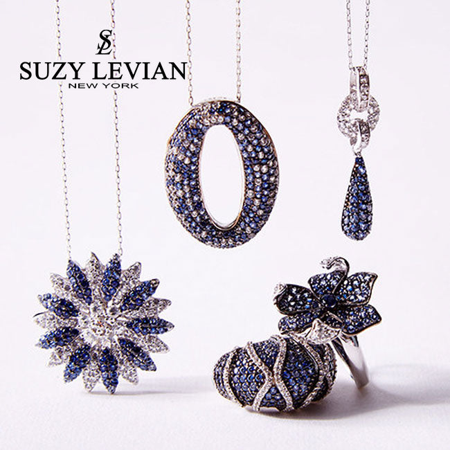 Suzy Levian Sapphire Jewelry