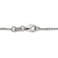 Suzy Levian 14k White Gold 1 cttw Bezel Diamond Station Necklace (36 inch)