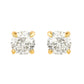 Suzy Levian 14K Yellow Gold Classic Four-Prong 0.33 ct. tw. Diamond Stud Earrings