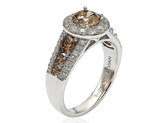 Suzy Levian Ring showing the Suzy Levian Secret Diamond Suzy Levian Jewelry