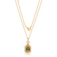 Suzy Levian Yellow Sterling Silver Green and White Cubic Zirconia Drop Pendant
