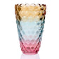 Suzy Levian New York Colorful Crystal Bubbled Vase
