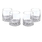 Suzy Levian Crystal Decanter and Cups 5 Piece Whiskey Set