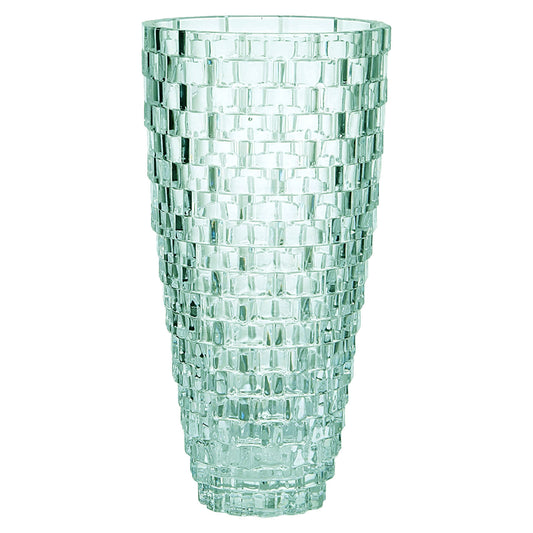 Suzy Levian New York Green Crystal Weaving Vase