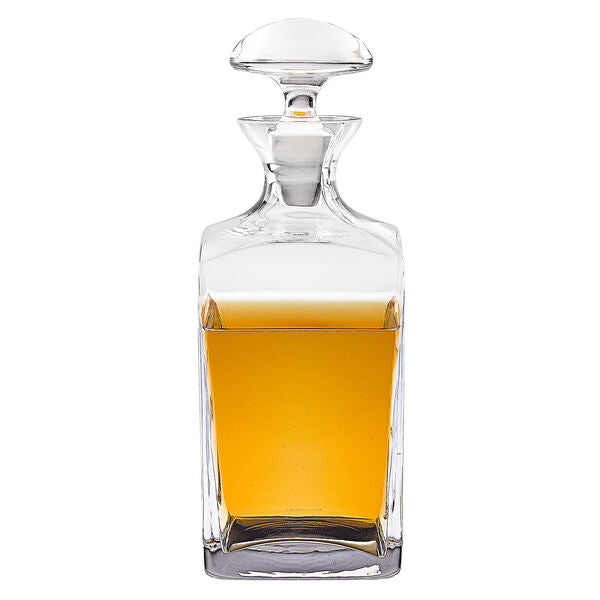 Suzy Levian 34 oz. Scotch or Whiskey Crystal Decanter