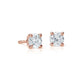 Suzy Levian 14K Rose Gold 0.20 ct. tw. Diamond Stud Earrings