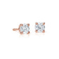 Suzy Levian 14K Rose Gold 0.25 ct. tw. Diamond Stud Earrings