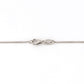 Suzy Levian 14k White Gold 0.25 ct TDW Diamond Solitaire Necklace