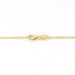 Suzy Levian 14k Yellow Gold 0.15 ct TDW Bezel Diamond Solitaire Necklace