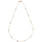 Suzy Levian 14k Rose Gold 7/8ct TDW Diamond Necklace