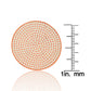 Suzy Levian Cubic Zirconia Rose Sterling Silver Pave Medallion Ring - Pink