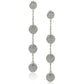 Suzy Levian Sterling Silver Cubic Zirconia Ball Drop Earrings