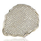 Suzy Levian Sterling Silver Cubic Zirconia Pave-encrusted Plate Ring