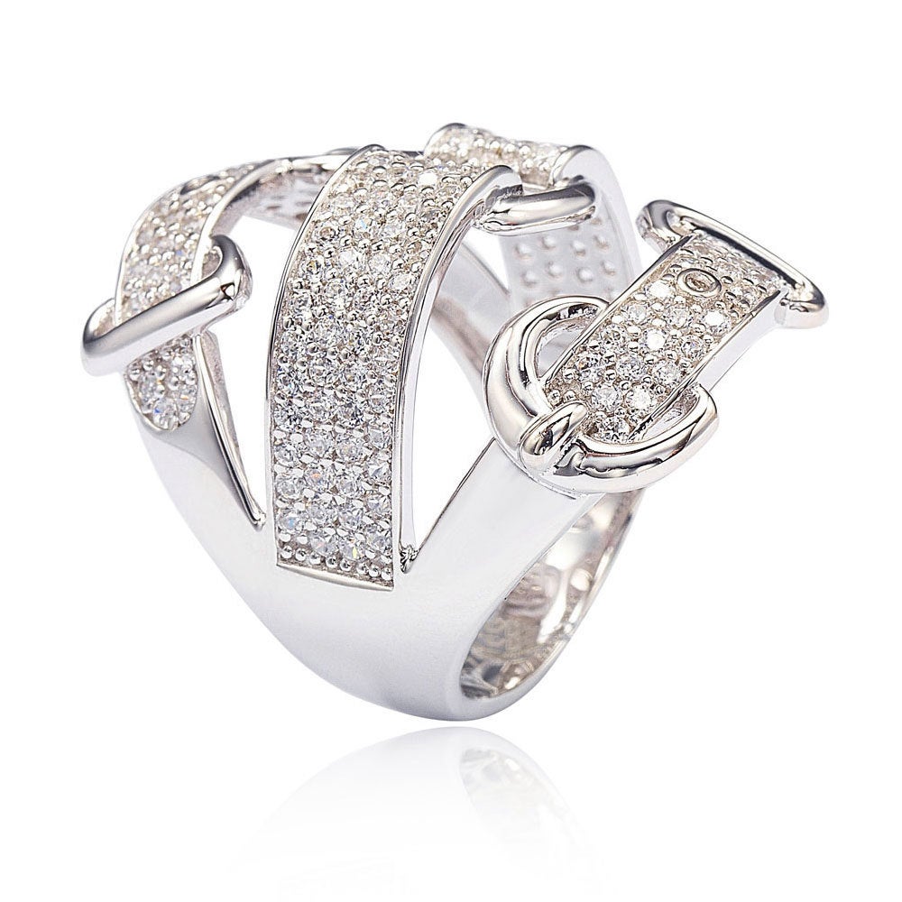 Levian belt buckle on sale ring