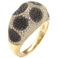 Suzy Levian Sterling Silver Pave Cubic Zirconia Ring