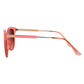 Suzy Levian Women's Pink Oversize Lens Rose Gold Accent Sunglasses